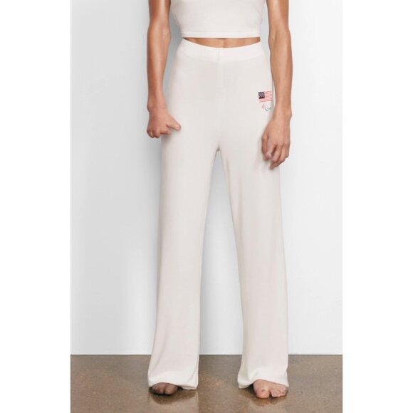 SKIMS Soft Lounge Tank Top + Pants Set Team USA Heather Gray 4X - Picture 7 of 14